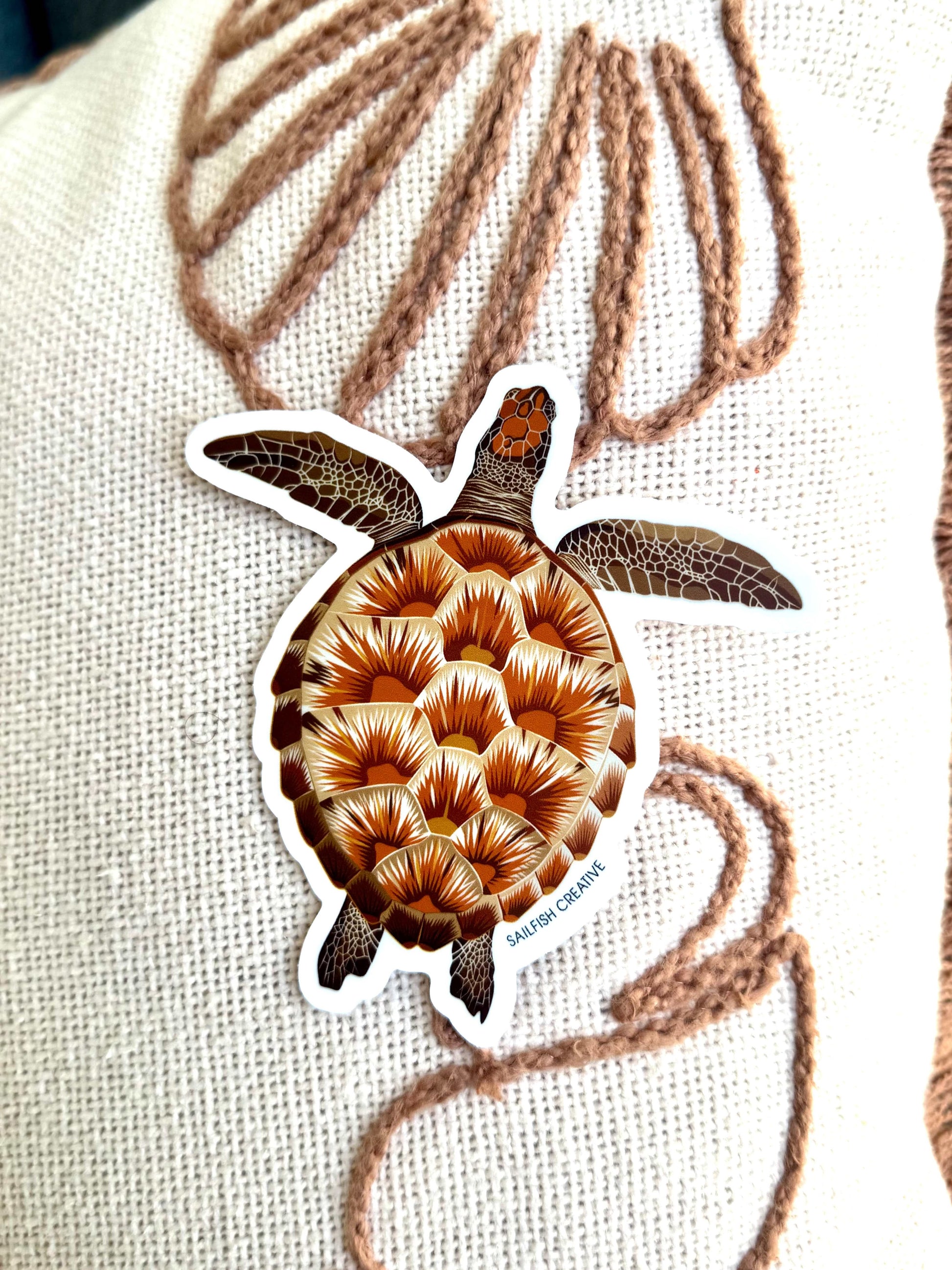 Sticker - Juvenile Green Turtle - Sailfish Creative