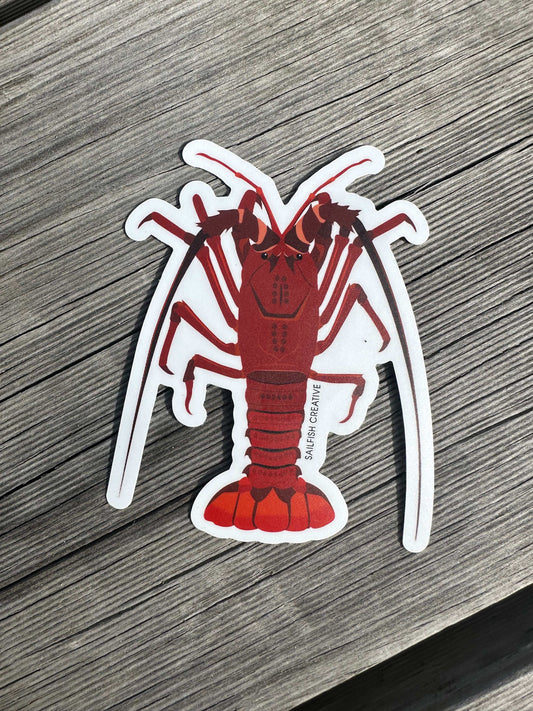 Sticker - Crayfish Rock Lobster - Sailfish Creative