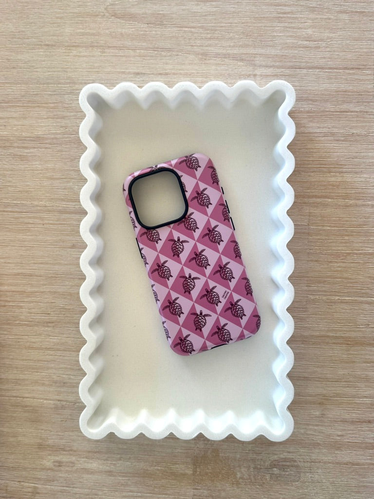 iPhone Phone Case - Turtle Diamonds Orchid