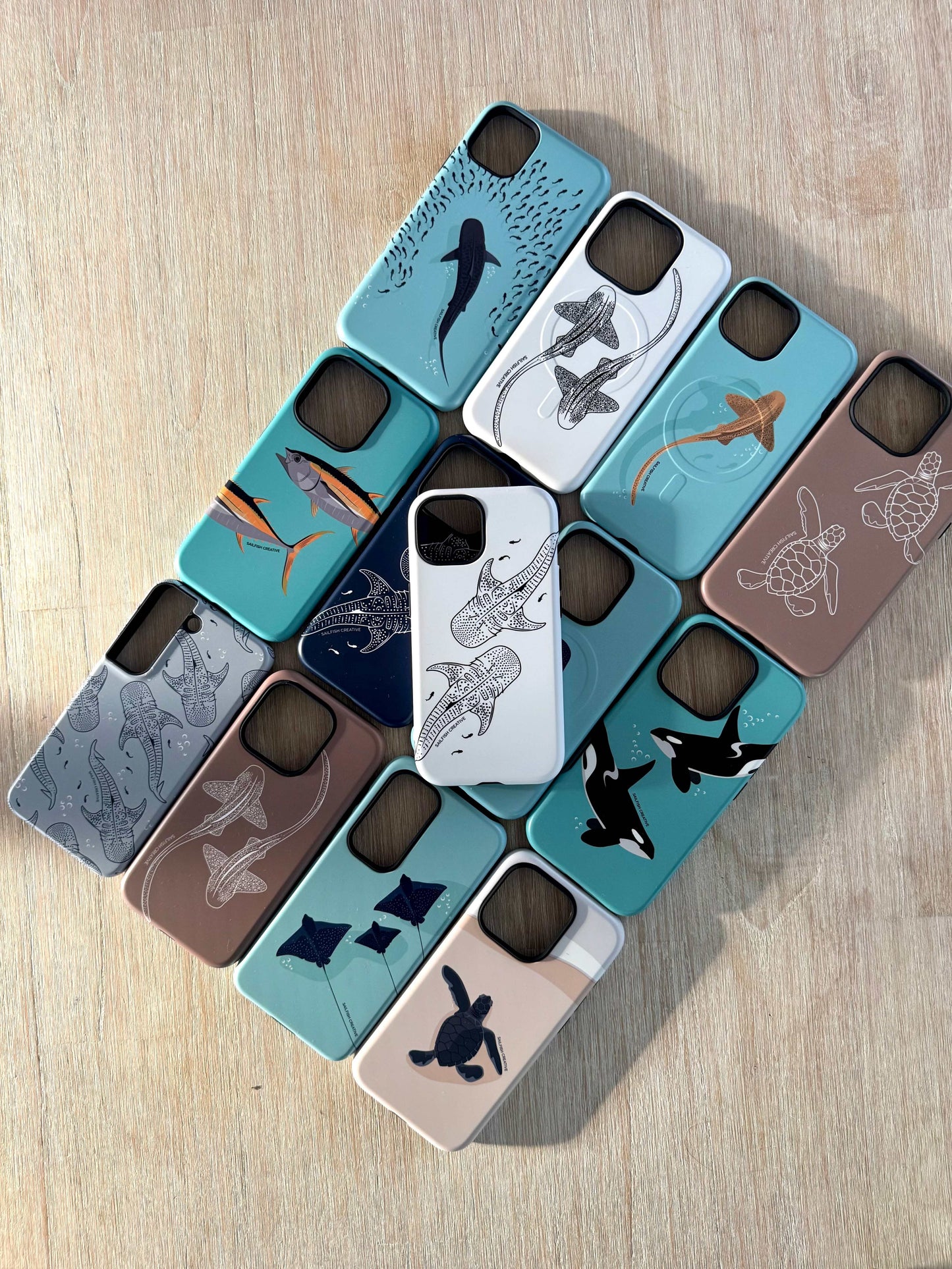 iPhone Tough Phone Cases - Sailfish Creative