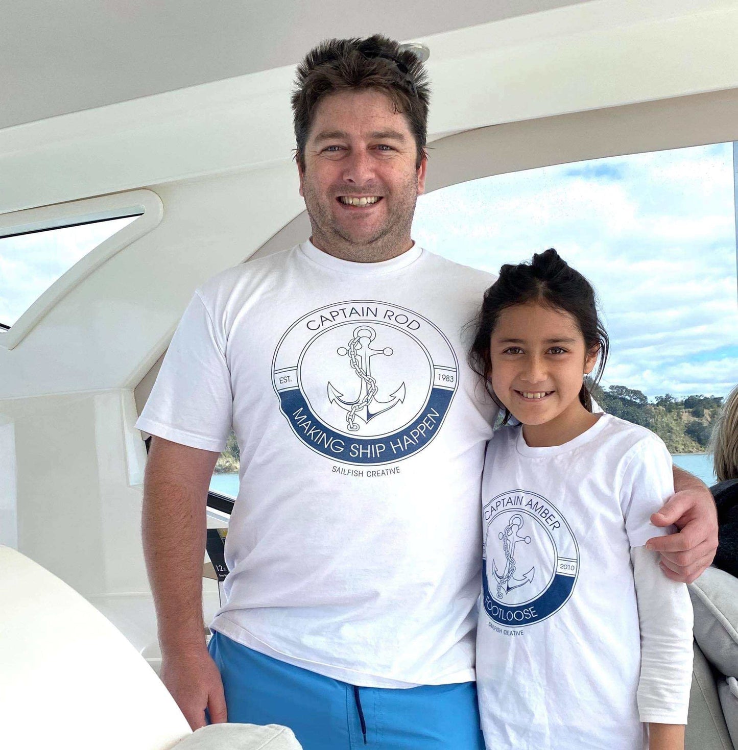 PERSONALISED Nautical - Mens T-ShirtPERSONALISED WITH YOUR DETAILS
Personalisation Options: Captain "Your Name" First Mate "Your Name" Deck Hand "Your Name" and Feelin' Nauti Making Ship Happen I Don'tShirtsSailfish Creative