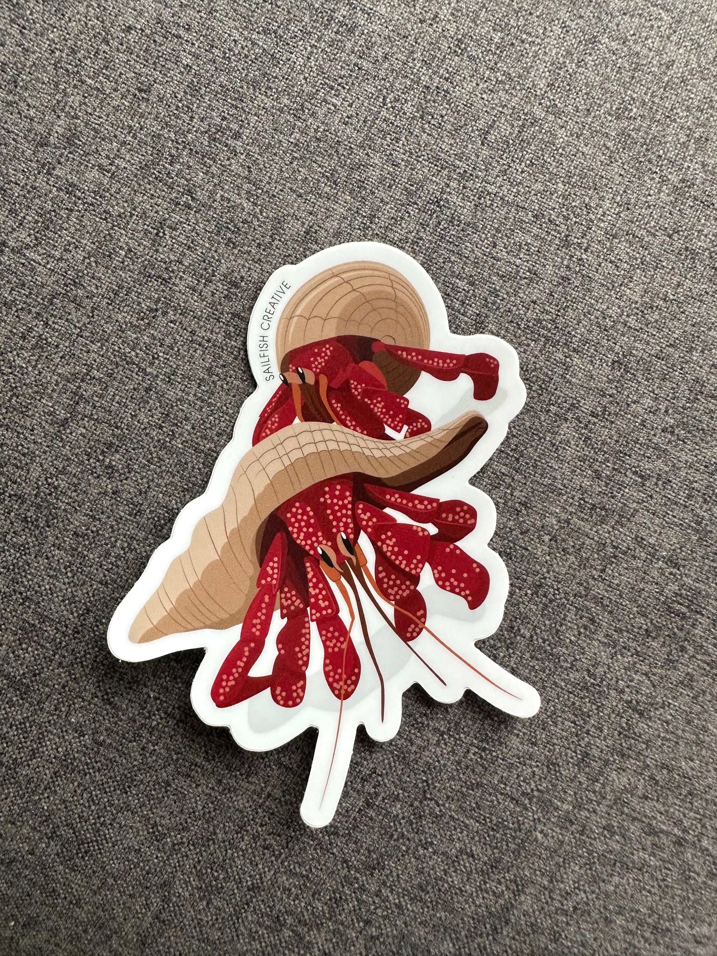 Sticker - Strawberry Crab - Sailfish Creative