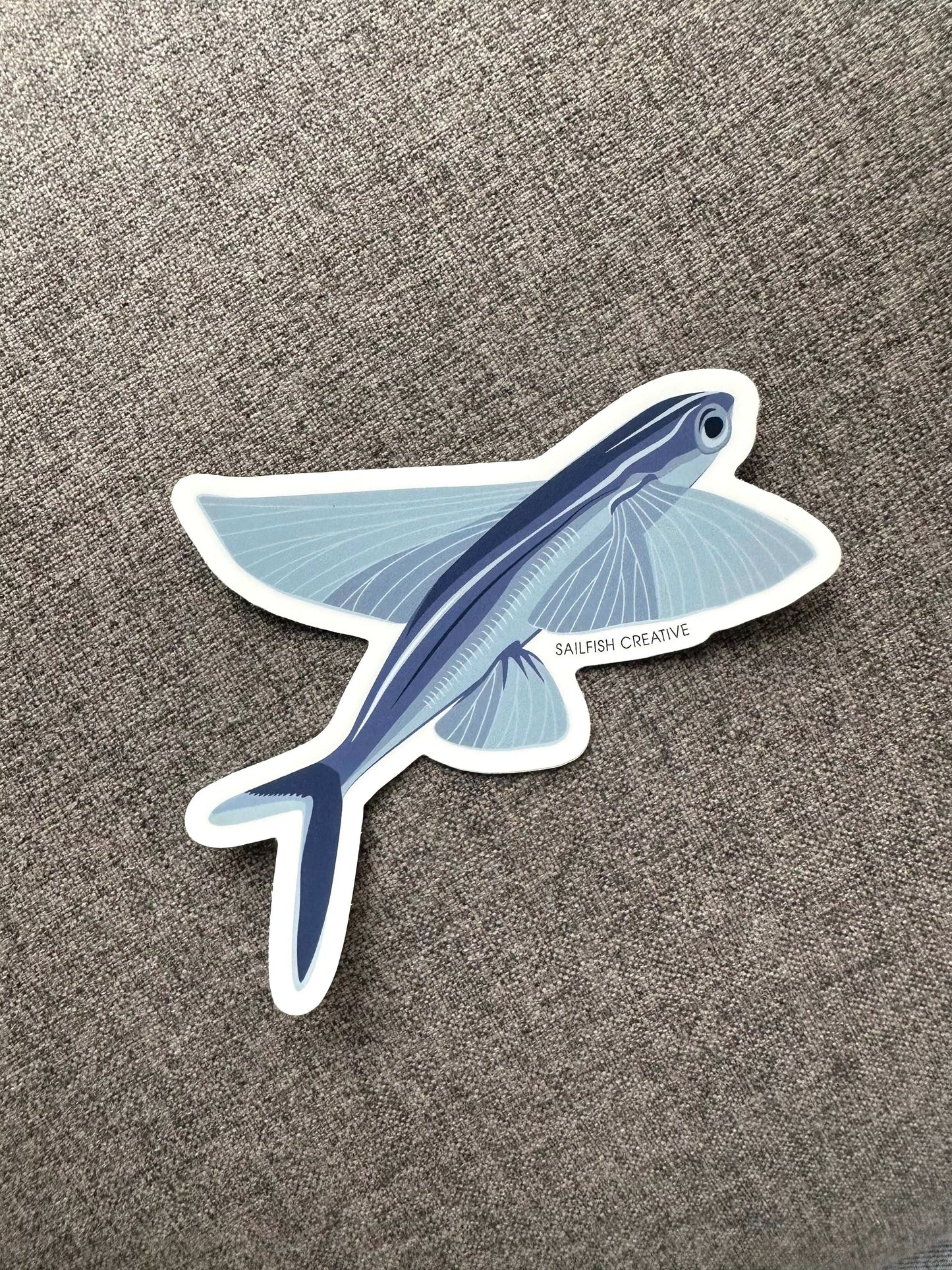 Sticker - Flying Fish - Sailfish Creative