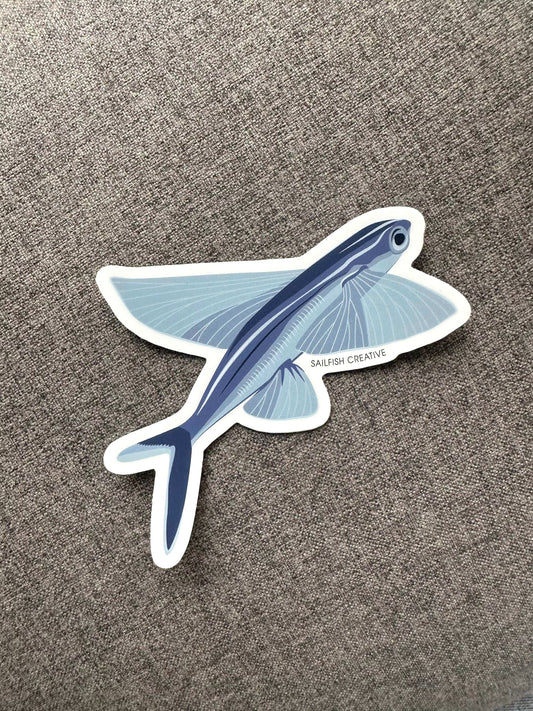 Sticker - Flying Fish - Sailfish Creative