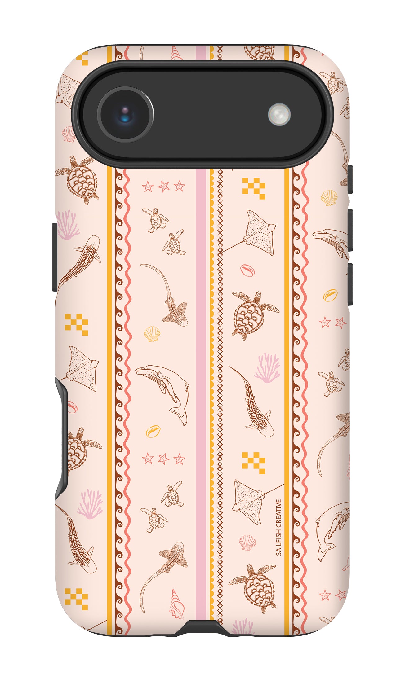 iPhone Tough Phone Case - Candy Stripes
