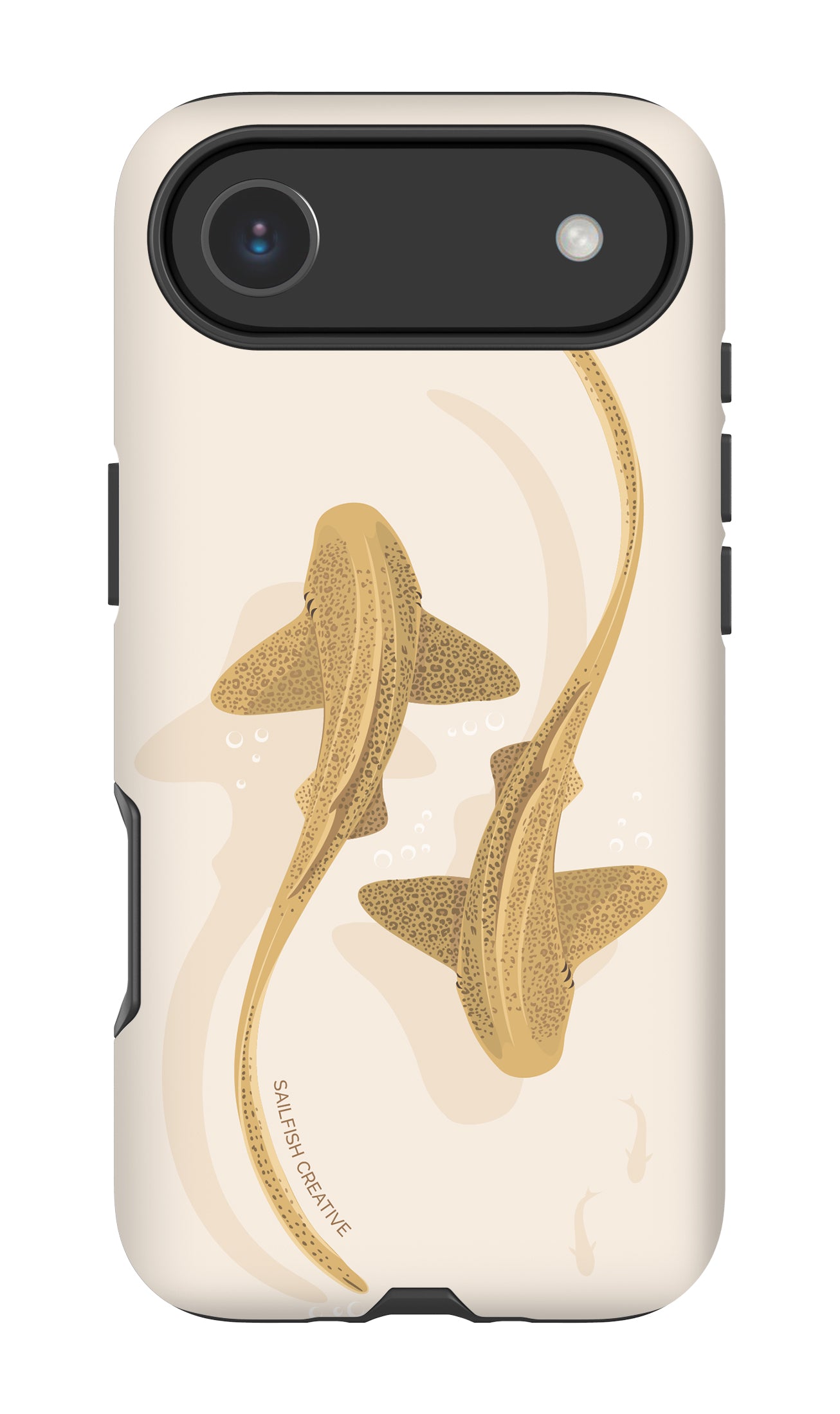 iPhone Tough Phone Case - Leopard Sharks Sand