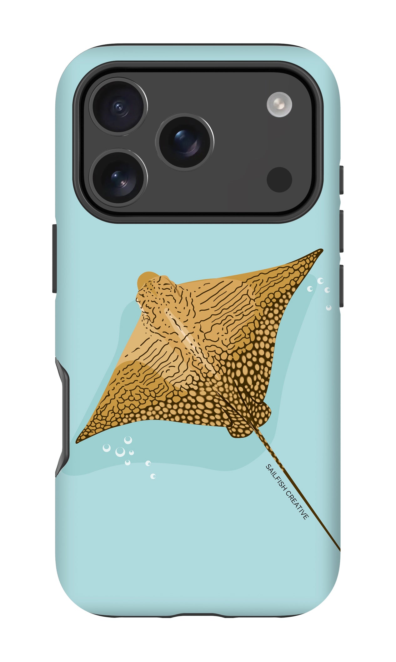iPhone Tough Phone Case - Ornate Eagle Ray
