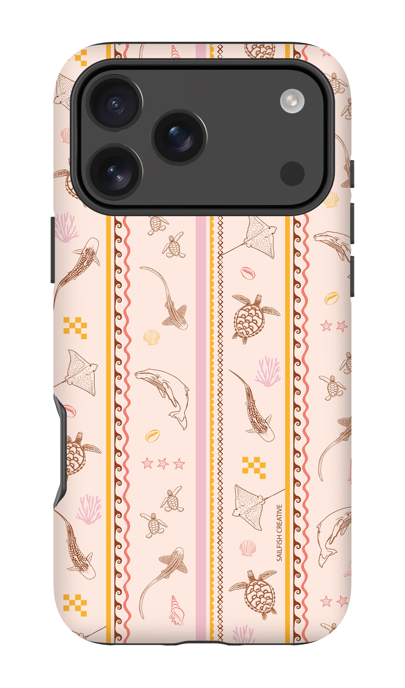 iPhone Tough Phone Case - Candy Stripes