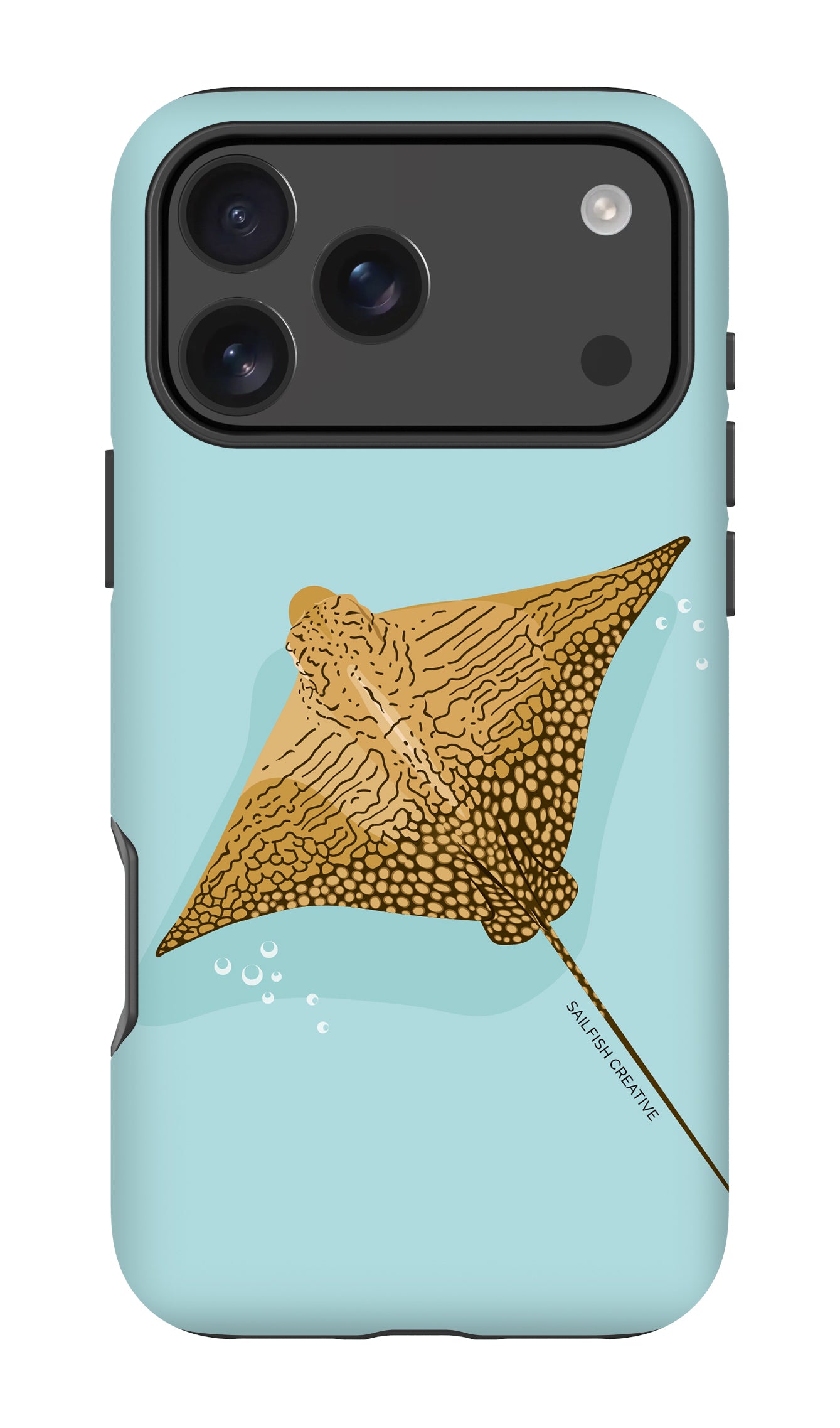 iPhone Tough Phone Case - Ornate Eagle Ray