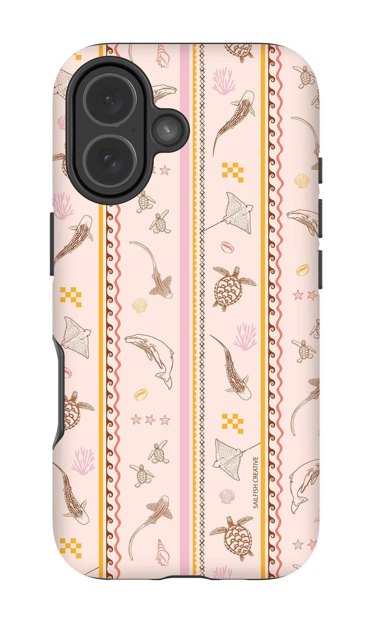 iPhone Tough Phone Case - Candy Stripes