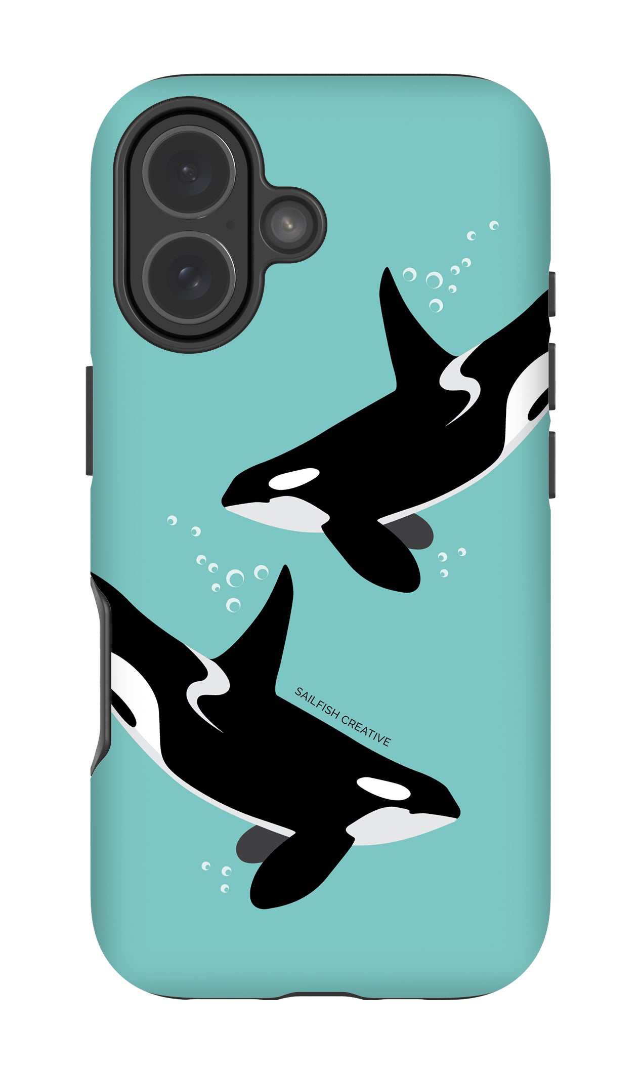 iPhone Tough Phone Case - Orca Killer Whale