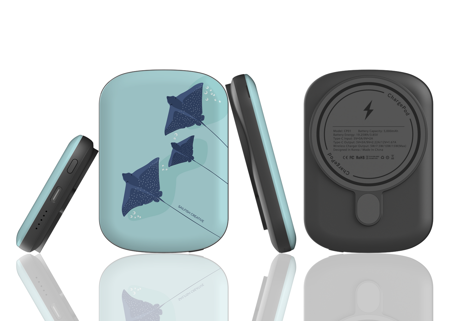 MagSafe Charge Pod - Eagle Rays