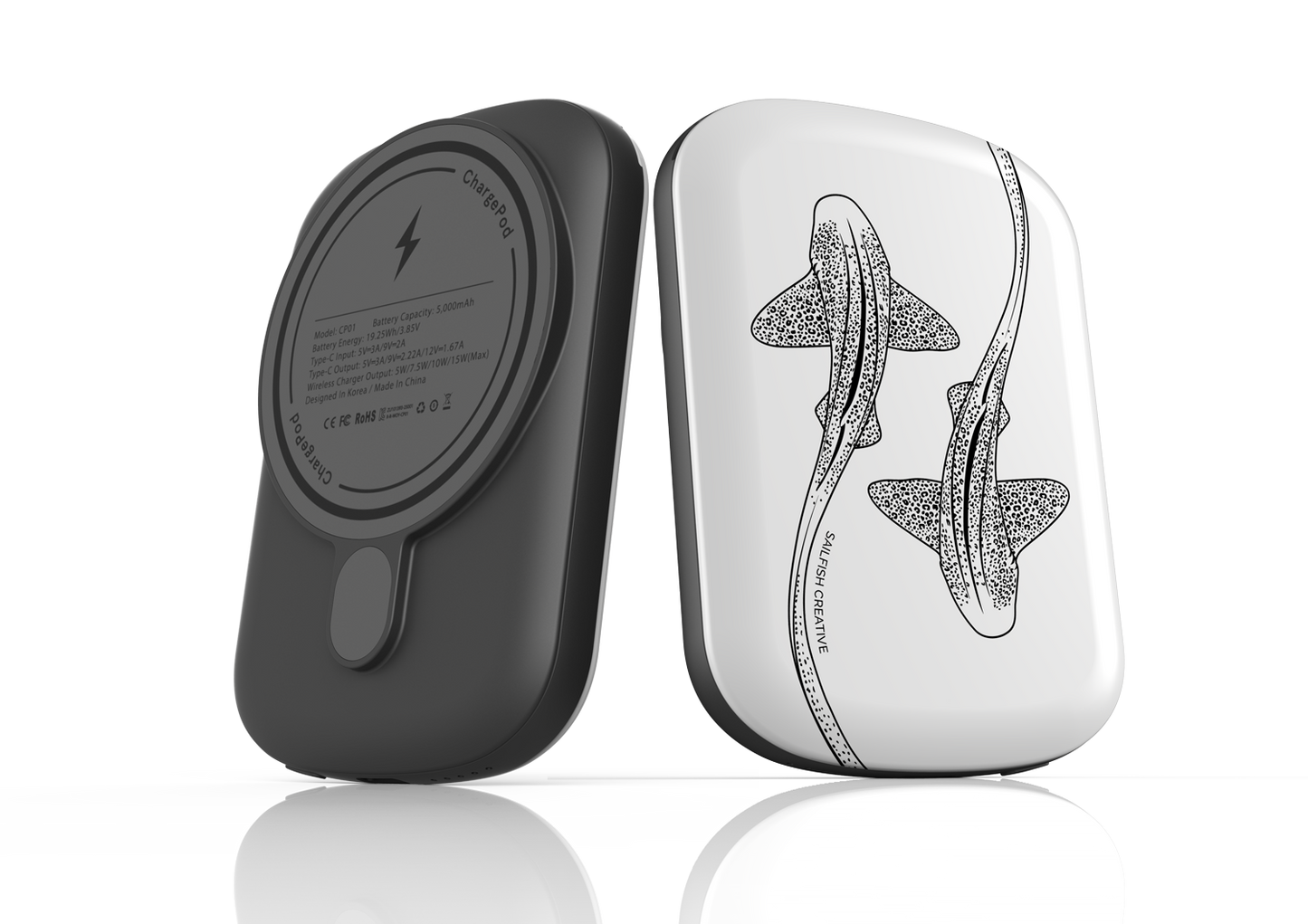 MagSafe Charge Pod - Leopard Sharks