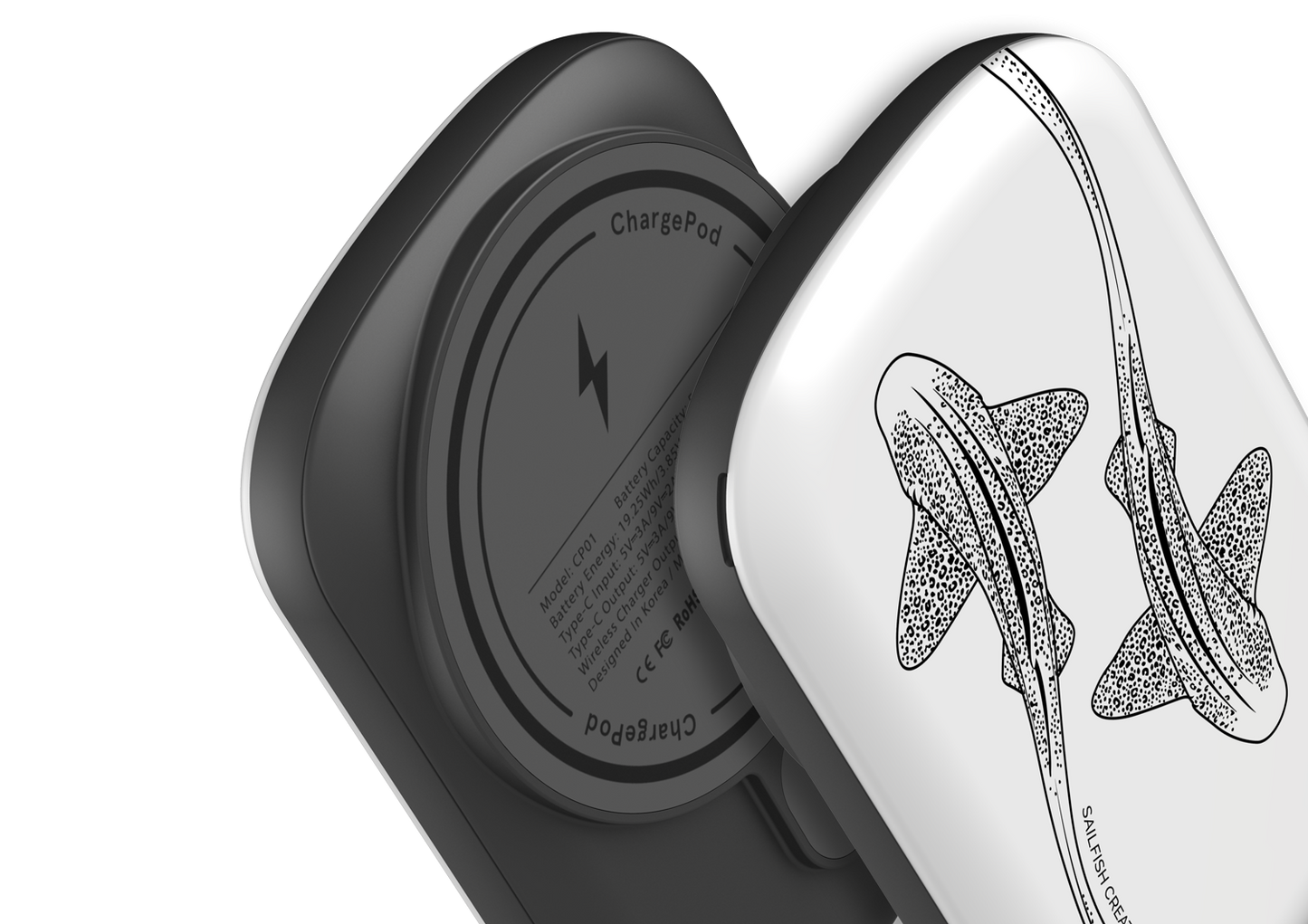 MagSafe Charge Pod - Leopard Sharks