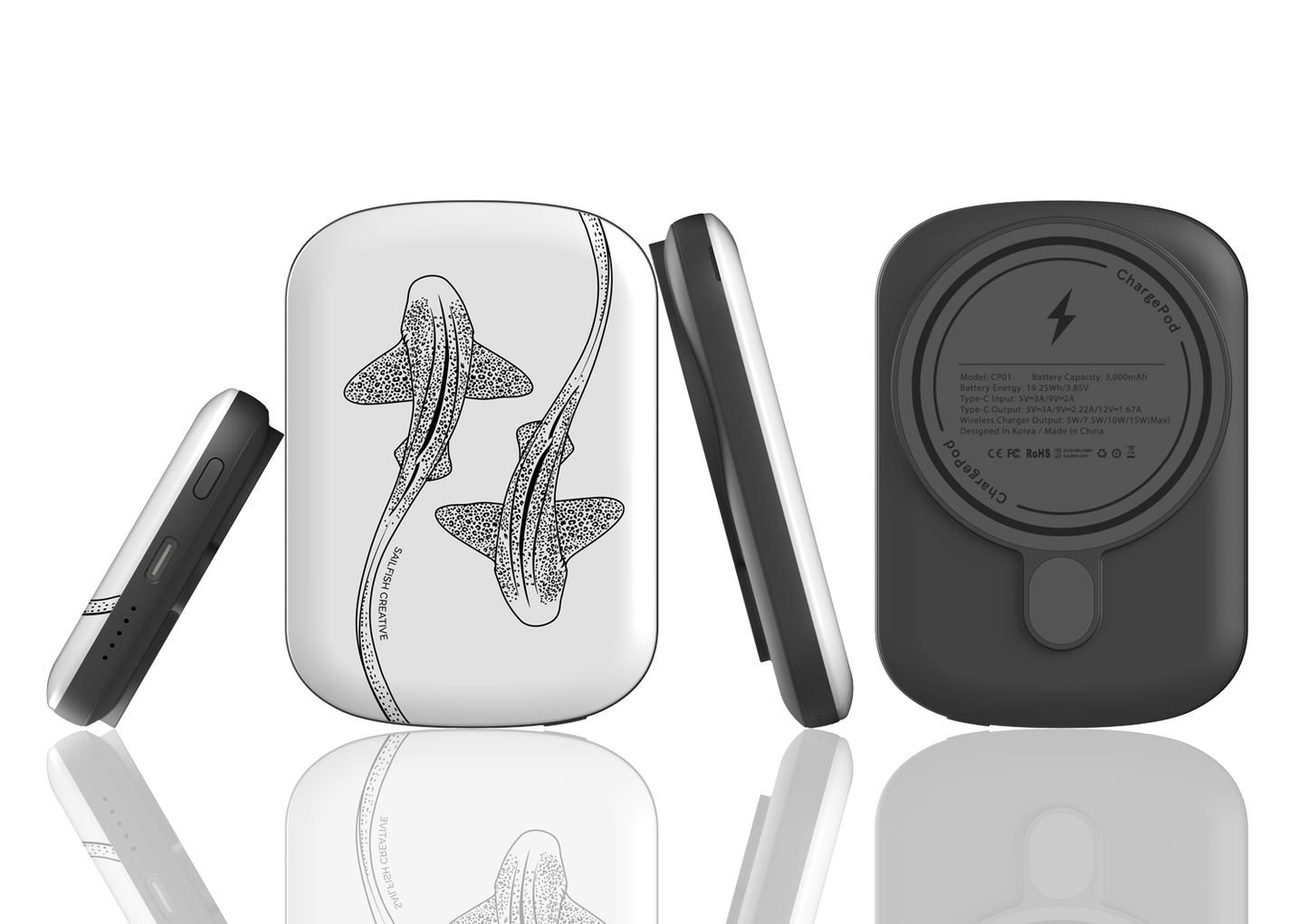 MagSafe Charge Pod - Leopard Sharks
