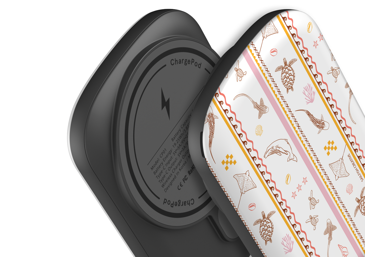 MagSafe Charge Pod - Candy Stripes