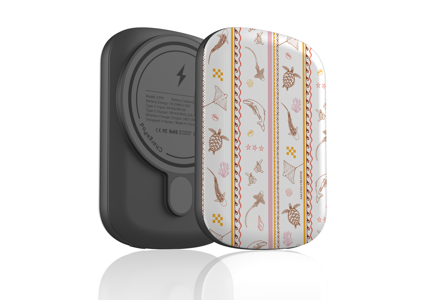 MagSafe Charge Pod - Candy Stripes