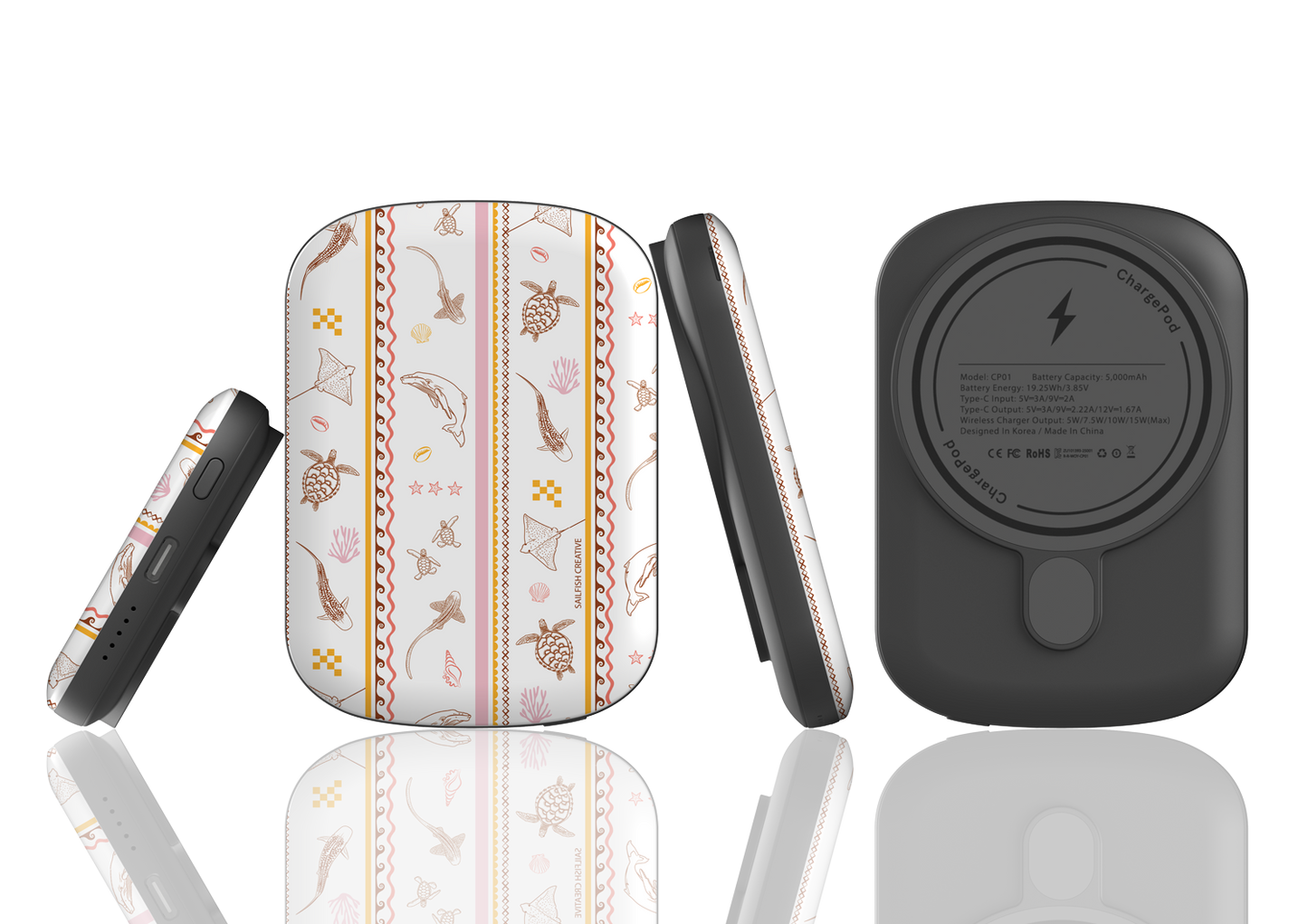 MagSafe Charge Pod - Candy Stripes