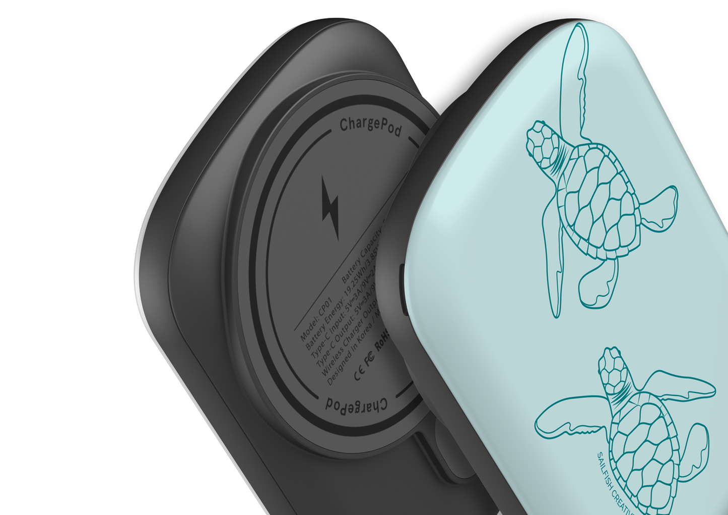 MagSafe Charge Pod - Turtle Hatchlings