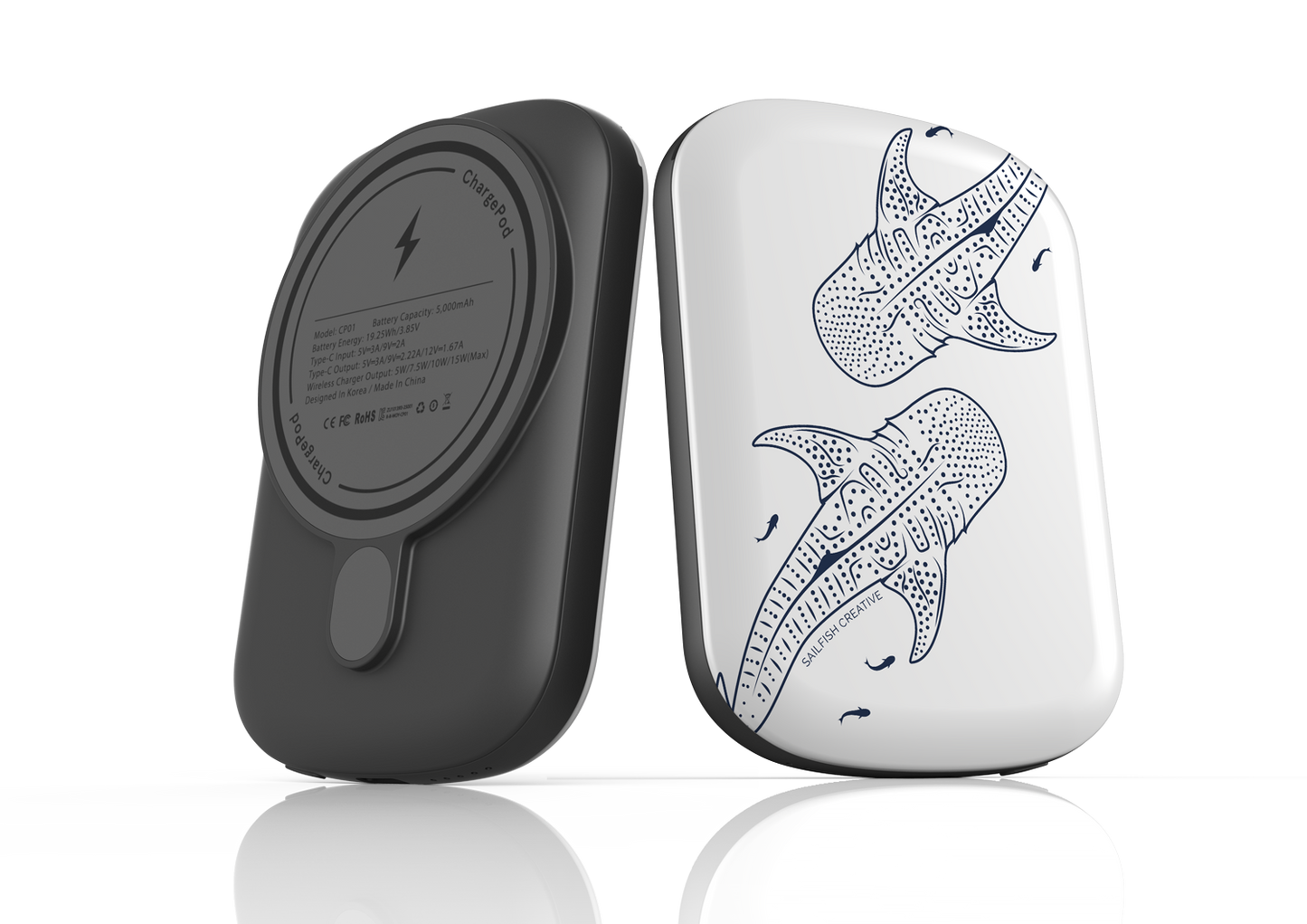 MagSafe Charge Pod - Whale Sharks