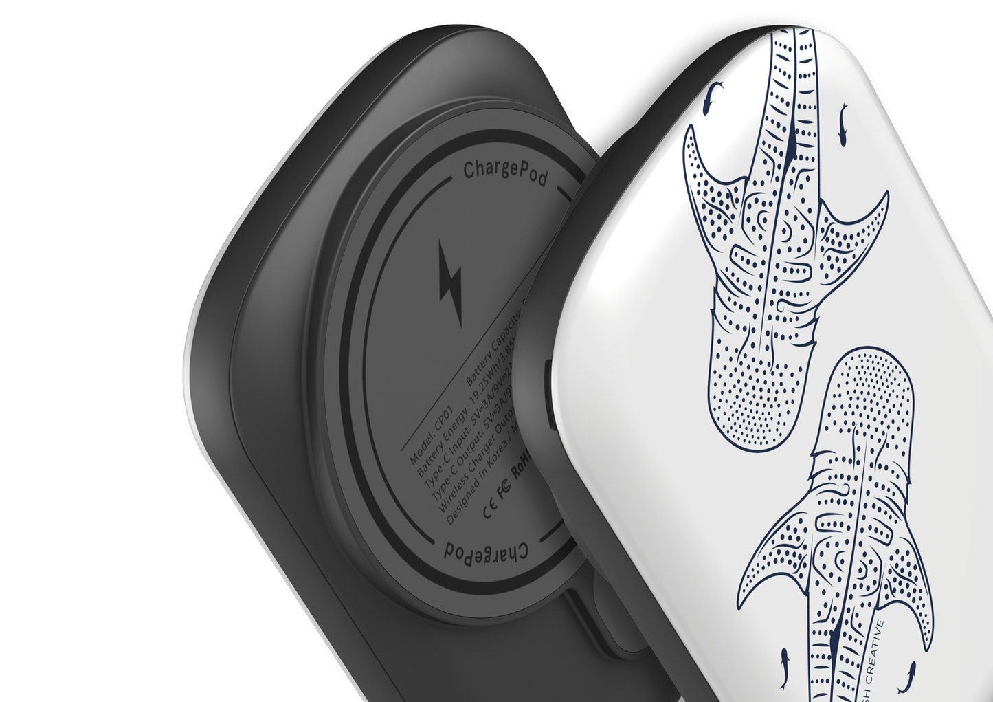 MagSafe Charge Pod - Whale Sharks