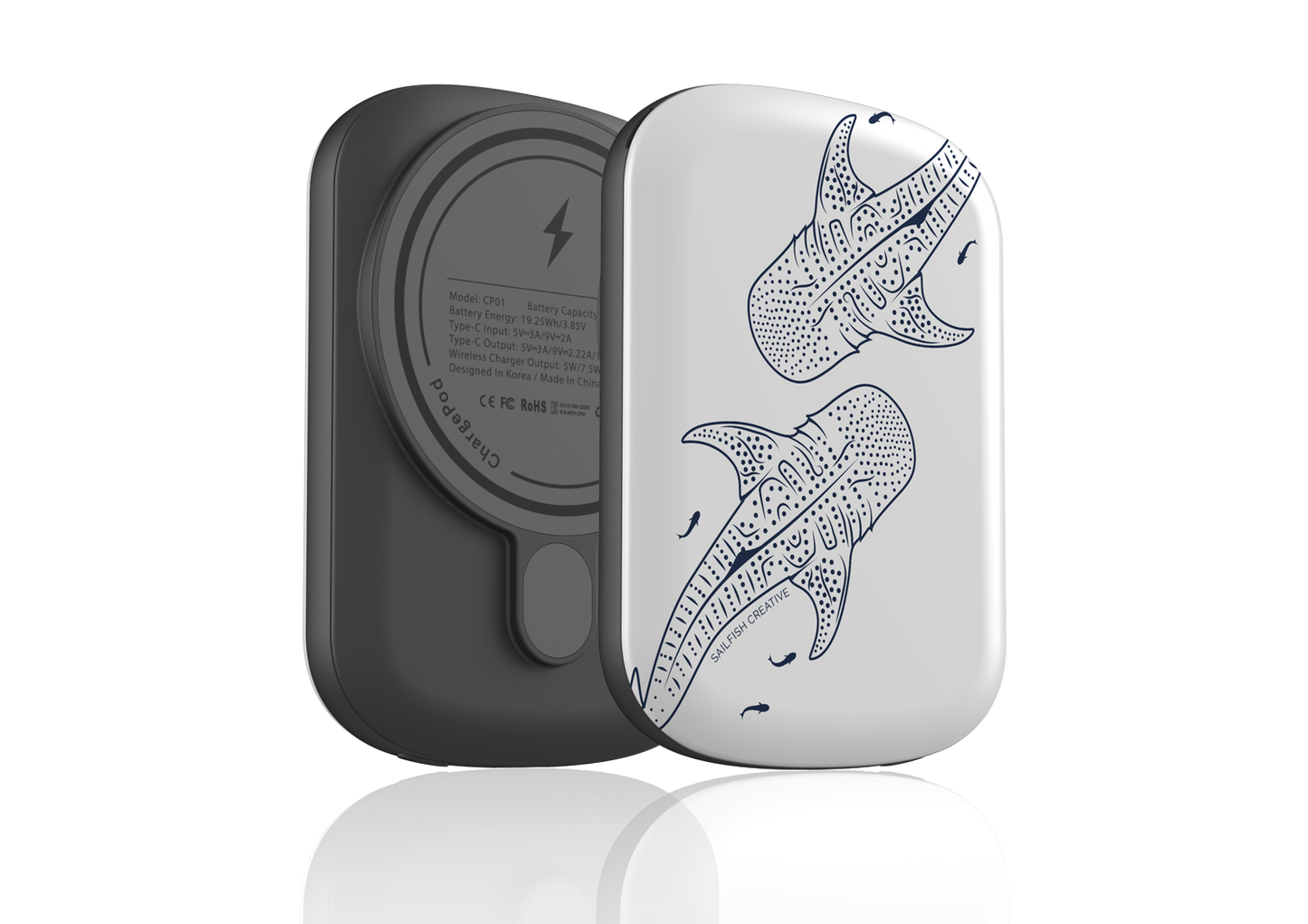 MagSafe Charge Pod - Whale Sharks