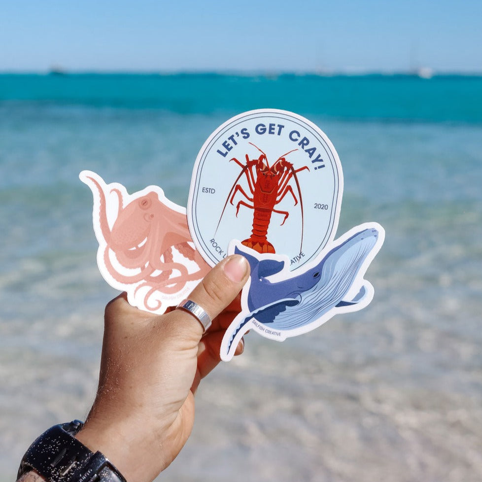 10 STICKERS - Build a Bundle - Sailfish Creative