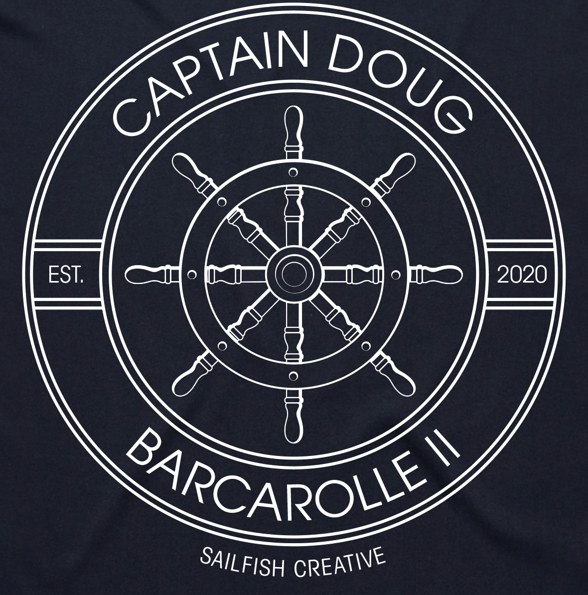 PERSONALISED Nautical - Mens T-Shirt - Sailfish Creative