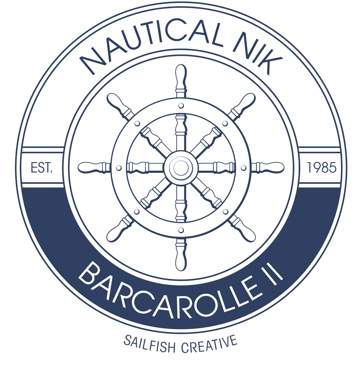 PERSONALISED Nautical - Womens T-Shirt - Sailfish Creative