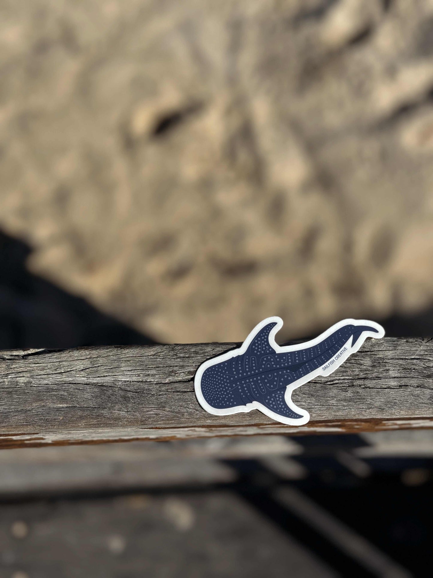 Sticker - Whale Shark - Sailfish Creative
