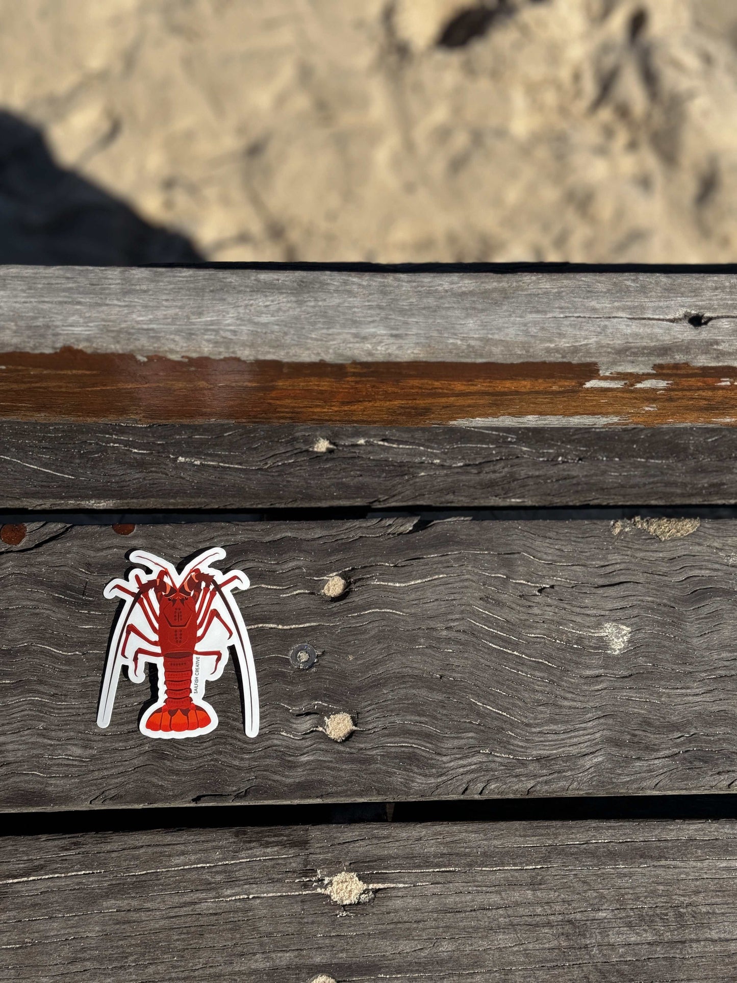 Sticker - Crayfish Rock Lobster - Sailfish Creative