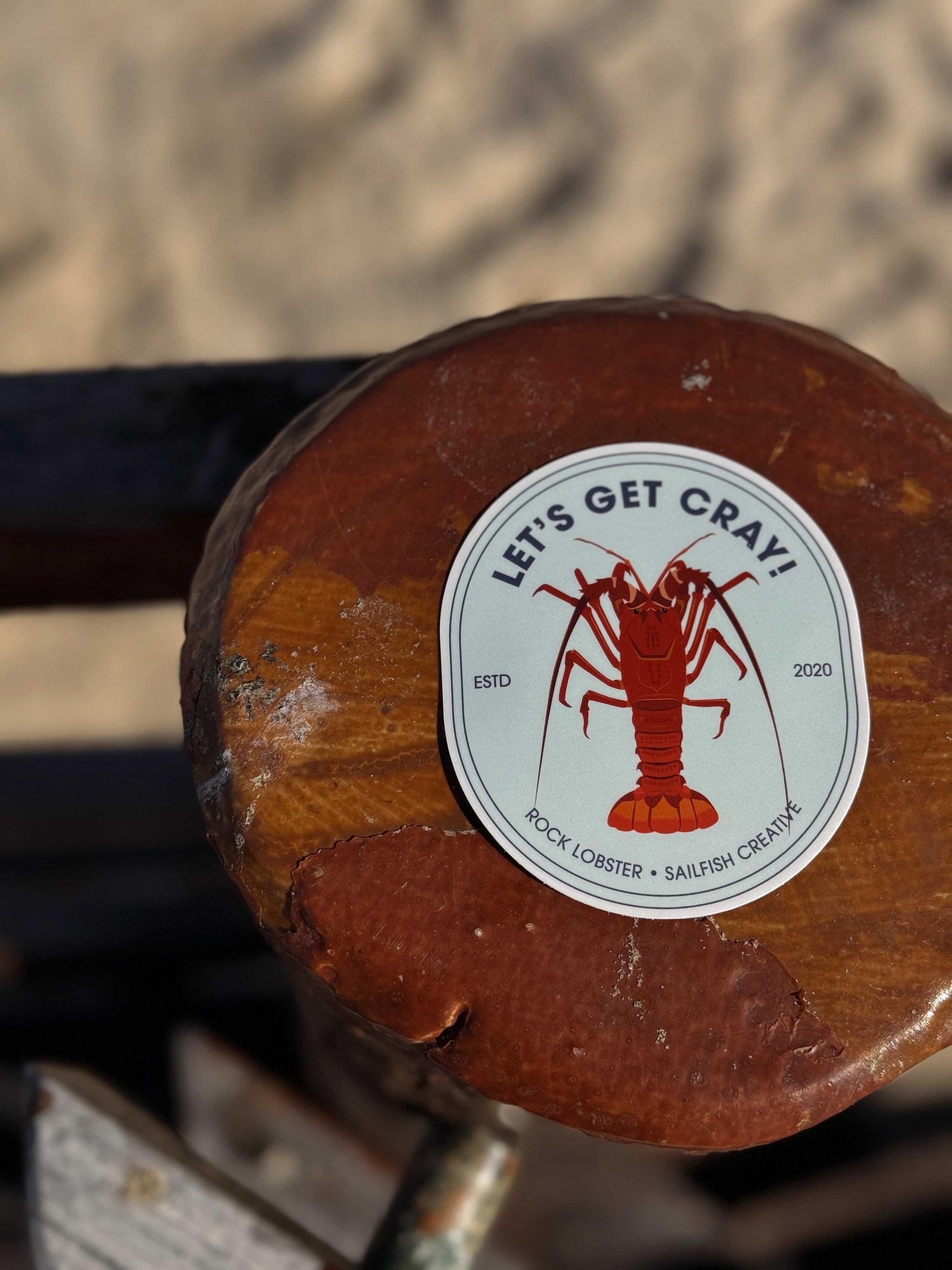 Sticker - Crayfish Pun - Sailfish Creative