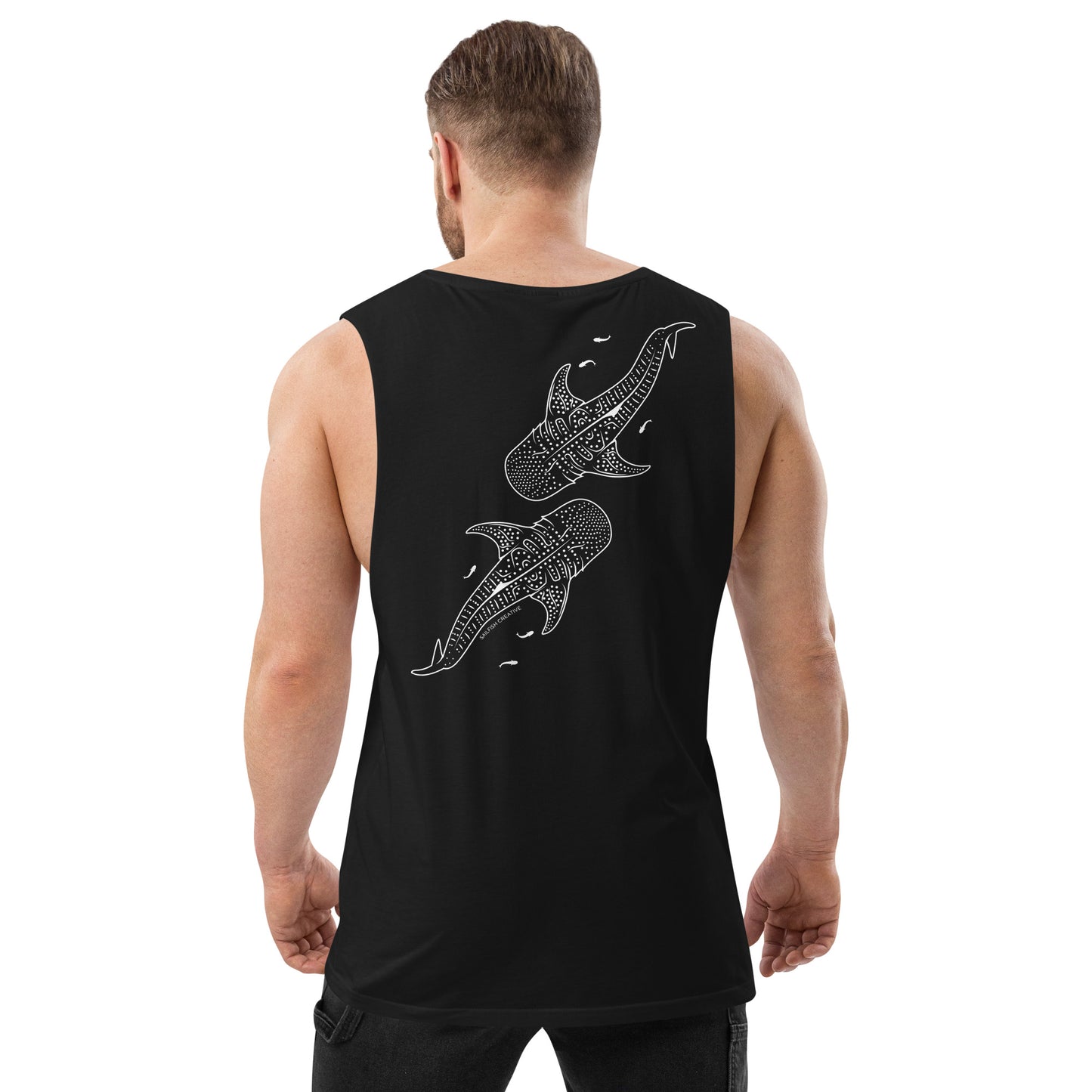 Men’s drop arm tank top - Sailfish Creative