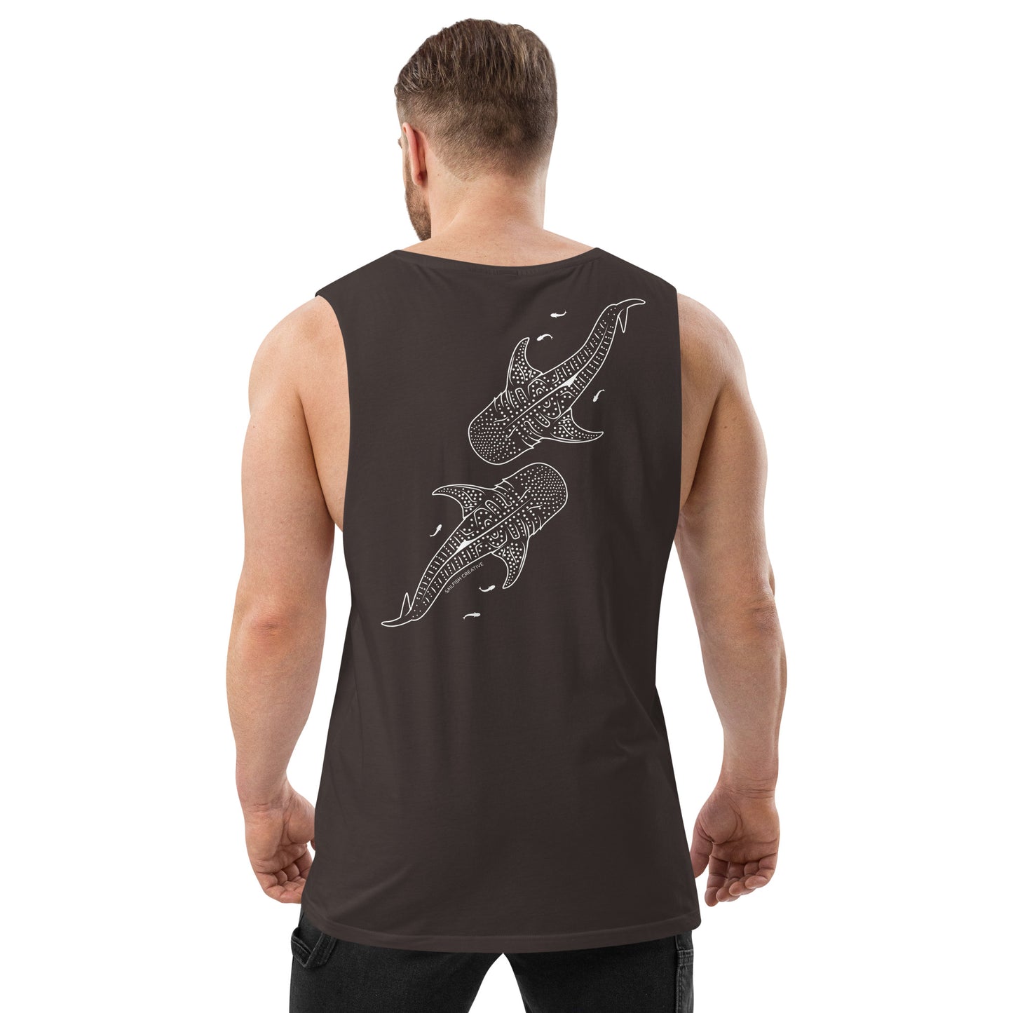 Men’s drop arm tank top - Sailfish Creative