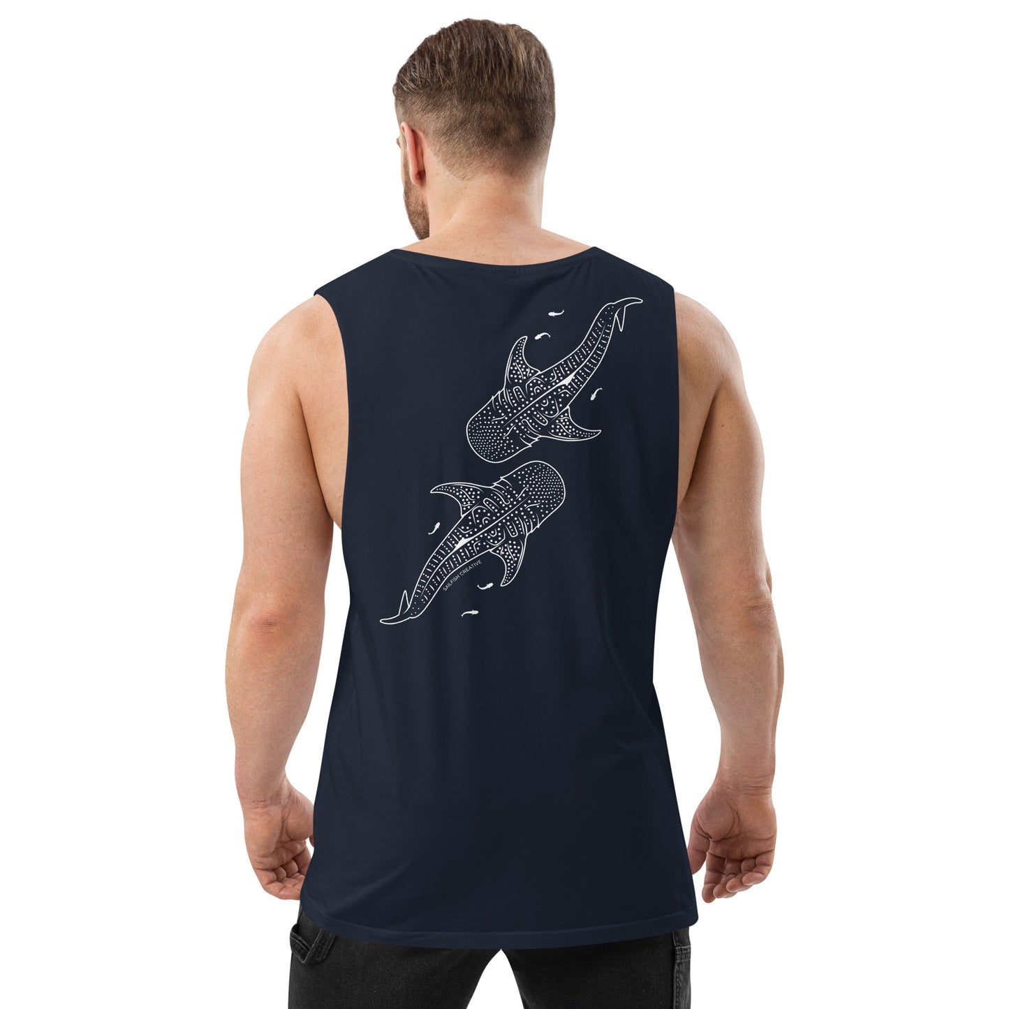 Men’s drop arm tank top - Sailfish Creative