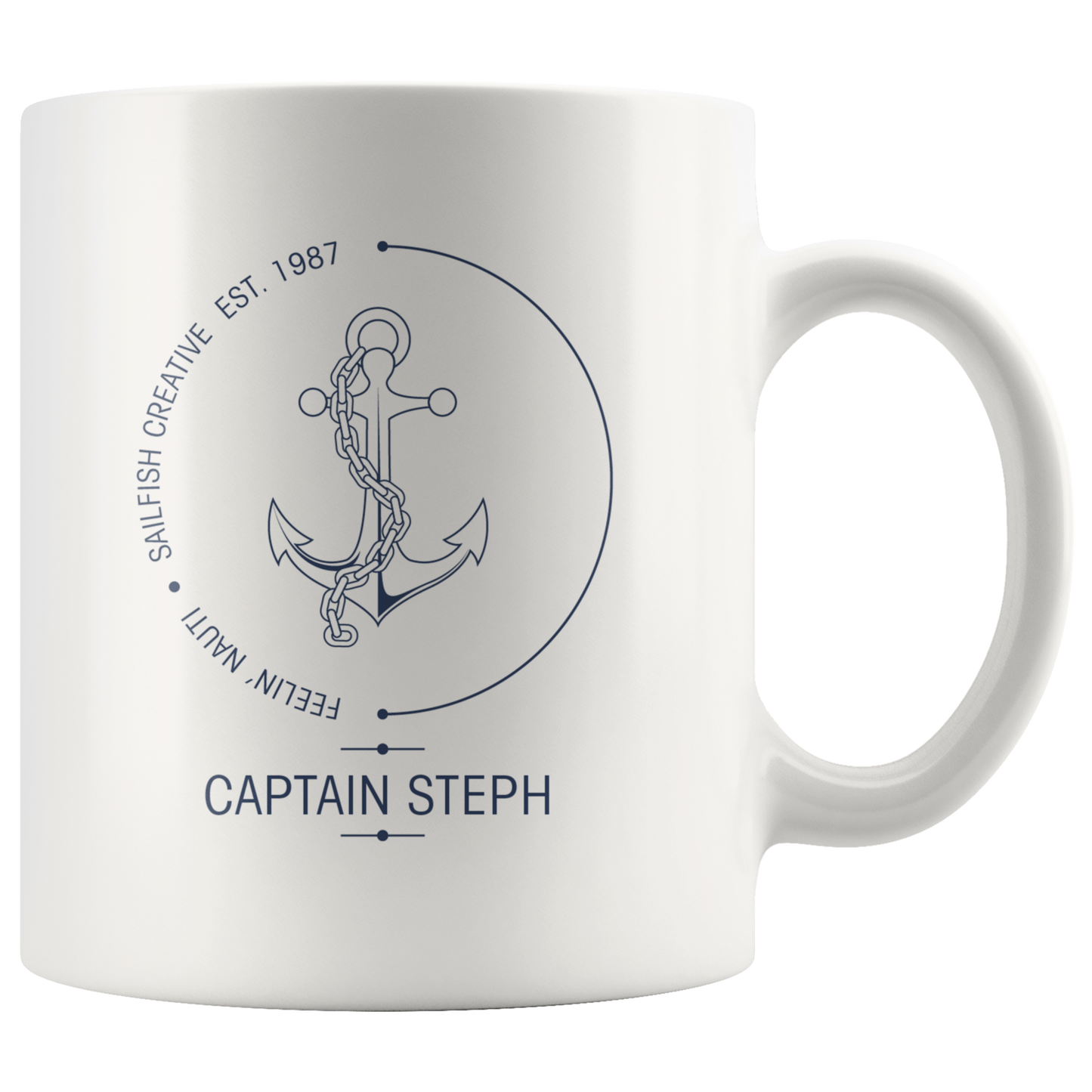 PERSONALISED Mug - Sailfish Creative