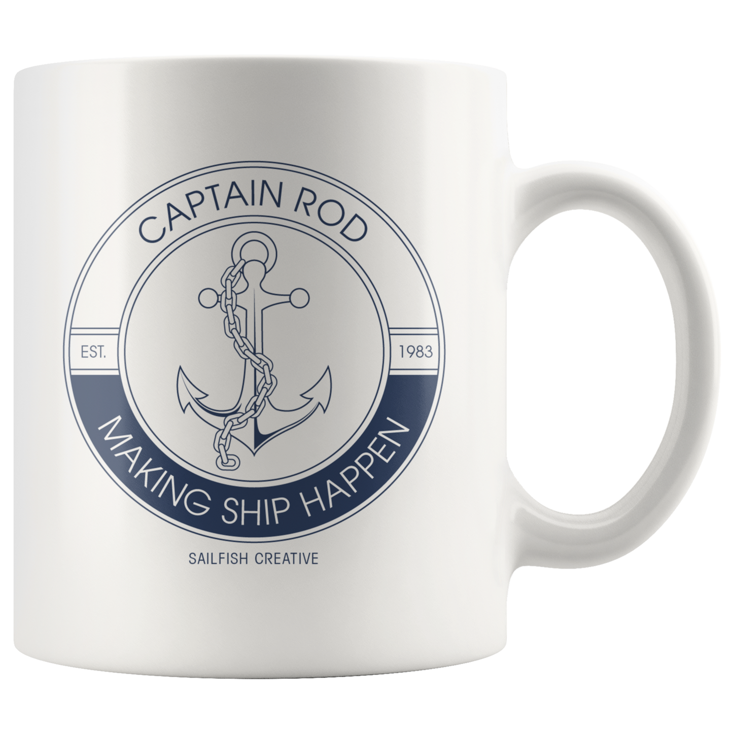 PERSONALISED Mug - Sailfish Creative