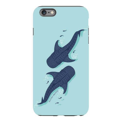 iPhone Tough Phone Case - Whale Sharks - Sailfish Creative