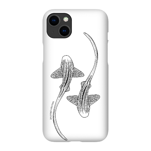 iPhone Snap Phone Case - Leopard Sharks Outline - Sailfish Creative
