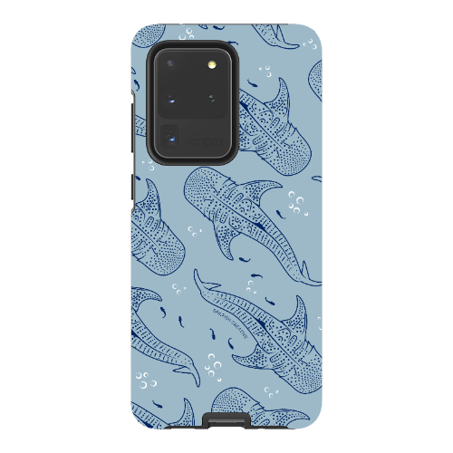 Samsung Tough Case - Whale Sharks Pattern Bluer - Sailfish Creative