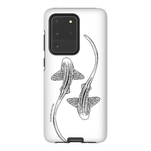 Samsung Tough Case - Leopard Sharks Outline - Sailfish Creative