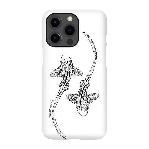 iPhone Snap Phone Case - Leopard Sharks Outline - Sailfish Creative
