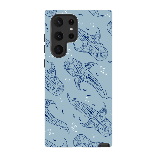 Samsung Tough Case - Whale Sharks Pattern Bluer - Sailfish Creative