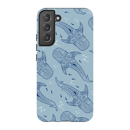 Samsung Tough Case - Whale Sharks Pattern Bluer - Sailfish Creative