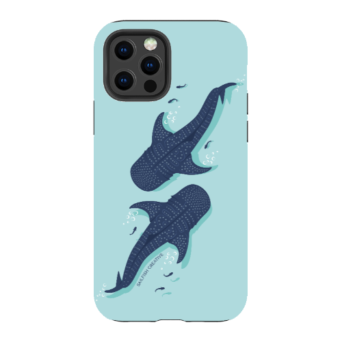 iPhone Tough Phone Case - Whale Sharks