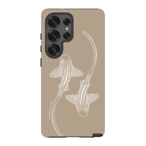Samsung Tough Case - Leopard Sharks Outline Natural