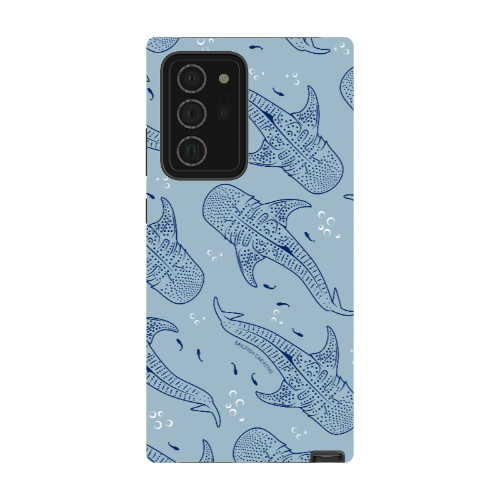 Samsung Tough Case - Whale Sharks Pattern Bluer - Sailfish Creative