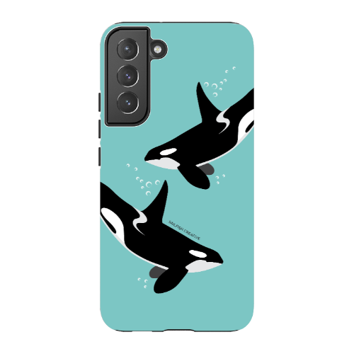 Samsung Tough Case - Orcas Blue