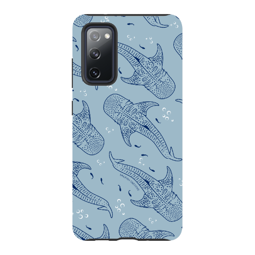 Samsung Tough Case - Whale Sharks Pattern Bluer - Sailfish Creative