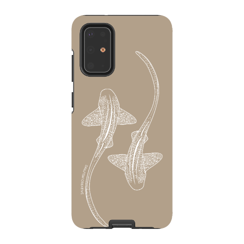 Samsung Tough Case - Leopard Sharks Outline Natural